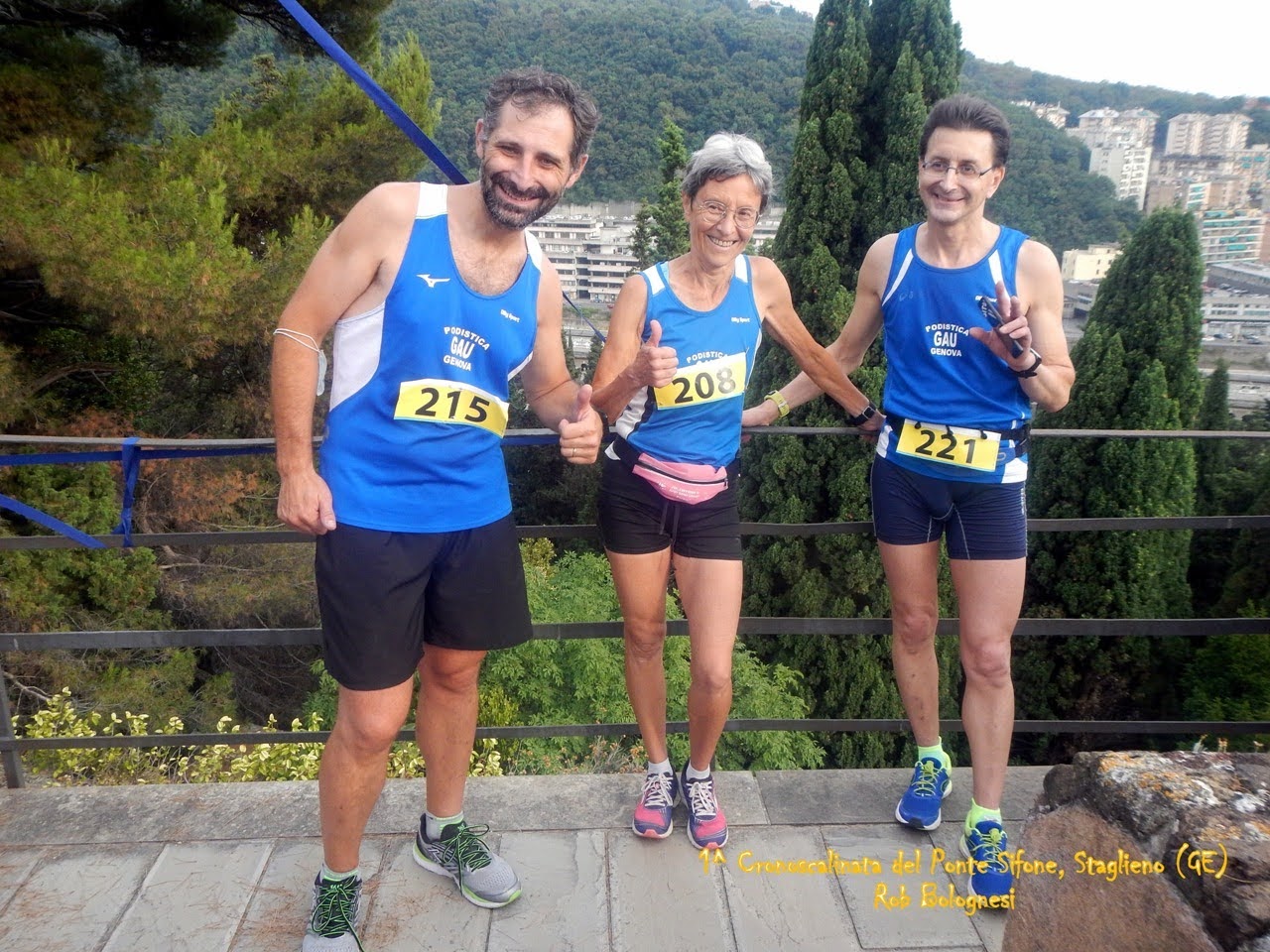 Paolo Quarantelli podismo gara Gau fidal running flash prima cronoscalinata Ponte Sifone a Staglieno Genova